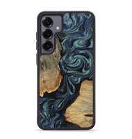 Galaxy S25 Plus Wood Phone Case - Christy (Blue, 814557)