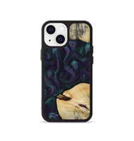 iPhone 13 mini Wood Phone Case - Ted (Purple, 814704)