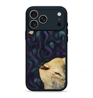 iPhone 17 Pro Max Wood Phone Case - Ted (Purple, 814704)