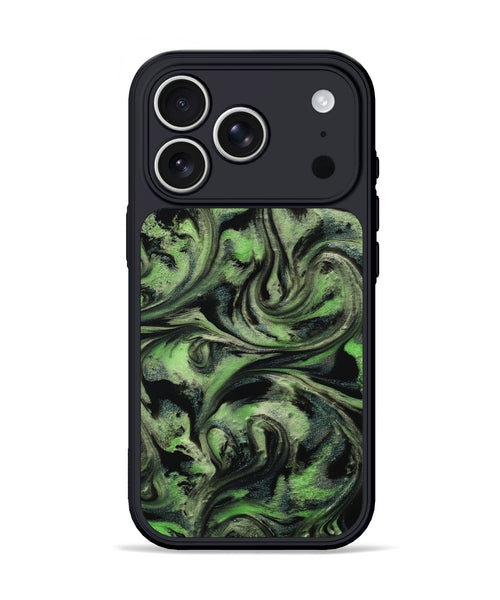 iPhone 17 Pro ResinArt Phone Case - Alessia (Green, 814710)