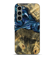 Galaxy S23 Plus Wood Live Edge Phone Case - Leo (Blue, 814784)