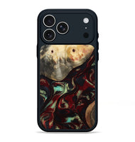 iPhone 17 Pro Max Wood Phone Case - Mariann (Red, 814806)
