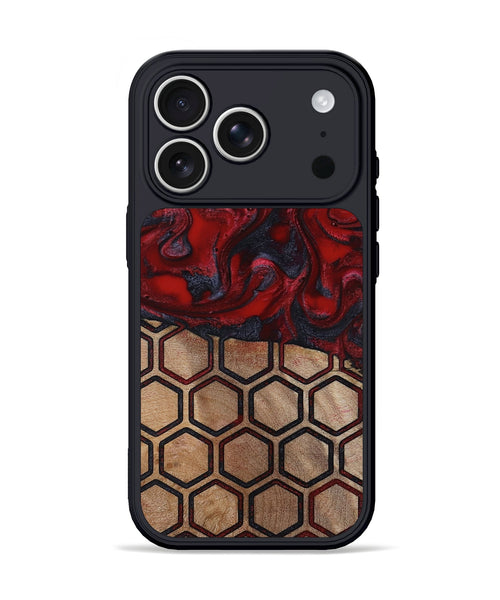 iPhone 17 Pro Wood Phone Case - Symone (Pattern, 814848)