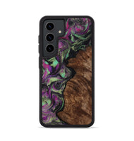 Galaxy S24 Wood Phone Case - Keaton (Purple, 814862)