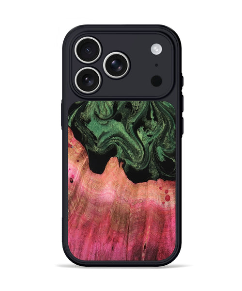 iPhone 17 Pro Wood Phone Case - Mario (Green, 814865)