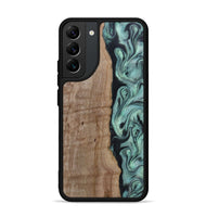 Galaxy S22 Plus Wood Phone Case - Julio (Green, 815206)