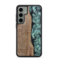 Galaxy S24 Plus Wood Phone Case - Julio (Green, 815206)