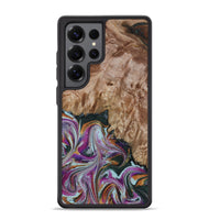 Galaxy S25 Ultra Wood Phone Case - Britney (Green, 815222)