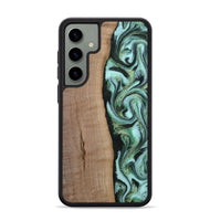 Galaxy S24 Plus Wood Phone Case - London (Green, 815224)