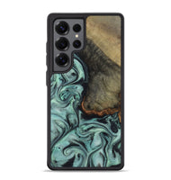 Galaxy S25 Ultra Wood Phone Case - Enzo (Green, 815344)