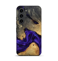 Galaxy S23 Wood Live Edge Phone Case - Danika (Purple, 815471)