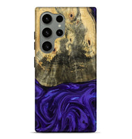 Galaxy S24 Ultra Wood Live Edge Phone Case - Donavan (Purple, 815486)