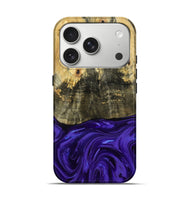 iPhone 17 Pro Wood Live Edge Phone Case - Donavan (Purple, 815486)