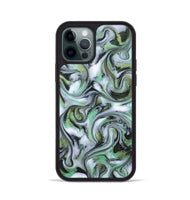 iPhone 12 Pro ResinArt Phone Case - Justine (Green, 815528)