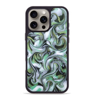 iPhone 16 Pro Max ResinArt Phone Case - Justine (Green, 815528)