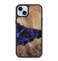 iPhone 15 Plus Wood Phone Case - Areli (Cosmos, 815559)
