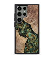 Galaxy S24 Ultra Wood Phone Case - Deron (Green, 815658)