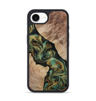 iPhone 17e Wood Phone Case - Deron (Green, 815658)