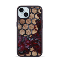 iPhone 15 Wood Phone Case - Darin (Pattern, 815687)