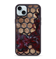 iPhone 15 Plus Wood Phone Case - Darin (Pattern, 815687)
