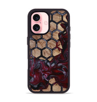 iPhone 16 Wood Phone Case - Darin (Pattern, 815687)