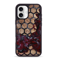 iPhone 16 Plus Wood Phone Case - Darin (Pattern, 815687)