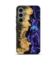 Galaxy S24 Wood Live Edge Phone Case - Tatum (Purple, 815788)