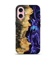 iPhone 17 Wood Live Edge Phone Case - Tatum (Purple, 815788)
