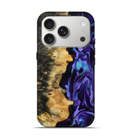 iPhone 17 Pro Wood Live Edge Phone Case - Tatum (Purple, 815788)