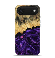 iPhone 17 Air Wood Live Edge Phone Case - Mack (Purple, 815822)