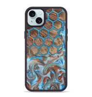 iPhone 15 Plus Wood Phone Case - Matteo (Pattern, 815838)