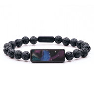 Lava Bead ResinArt Bracelet - Brody (Cosmos, 815958)