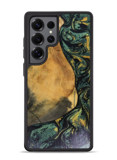Galaxy S25 Ultra Wood Phone Case - Karsyn (Green, 816071)
