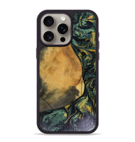 iPhone 15 Pro Max Wood Phone Case - Karsyn (Green, 816071)