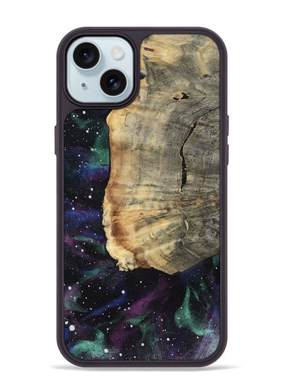 iPhone 15 Plus Wood Phone Case - Rex (Cosmos, 816116)