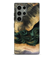 Galaxy S24 Ultra Wood Live Edge Phone Case - Ahmir (Green, 816140)