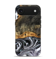 iPhone 17 Air Wood Live Edge Phone Case - Kayson (Black & White, 816143)