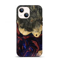 iPhone 13 Wood Live Edge Phone Case - Dillon (Red, 816151)
