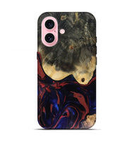 iPhone 17 Wood Live Edge Phone Case - Dillon (Red, 816151)