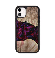 iPhone 11 Wood Phone Case - Eliana (Red, 817620)