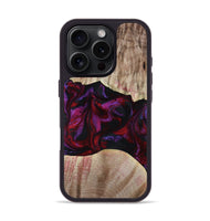 iPhone 16 Pro Wood Phone Case - Eliana (Red, 817620)