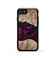 iPhone SE Wood Phone Case - Eliana (Red, 817620)