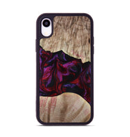 iPhone Xr Wood Phone Case - Eliana (Red, 817620)