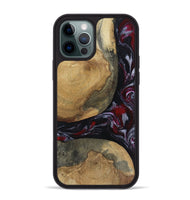 iPhone 12 Pro Max Wood Phone Case - Zelda (Red, 817623)