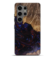 Galaxy S25 Ultra Wood Live Edge Phone Case - Kirstie (Red, 817913)