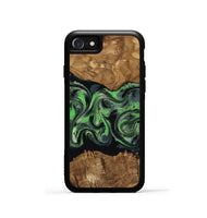 iPhone SE Wood Phone Case - Laraine (Ancient Olive, 818636)