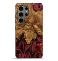 Galaxy S25 Ultra Wood Live Edge Phone Case - Booker (Ancient Olive, 818746)