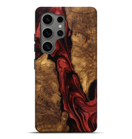 Galaxy S25 Ultra Wood Live Edge Phone Case - Kinslee (Ancient Olive, 818753)