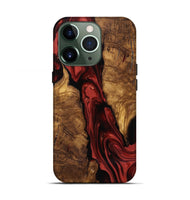 iPhone 13 Pro Wood Live Edge Phone Case - Kinslee (Ancient Olive, 818753)