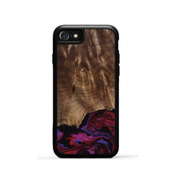 iPhone SE Wood Phone Case - Royal (Red, 819036)